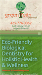 Mobile Screenshot of greencitydental.com